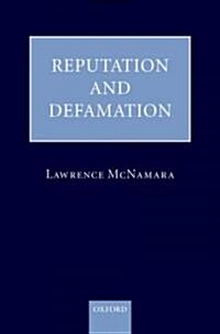 Reputation and Defamation (Hardcover)