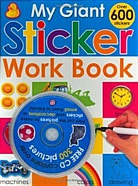 My Giant Sticker Work Book (Paperback, Compact Disc, STK)