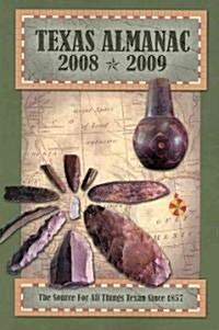 Texas Almanac 2008-2009 (Paperback, 1st)