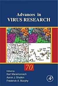 Advances in Virus Research: Volume 70 (Hardcover)