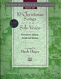 10 Christmas Songs for Solo Voice (Paperback, Compact Disc)