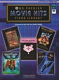 Popular Piano Library Movie Hits: Primer Level, Book, CD & General MIDI Disk (Paperback)