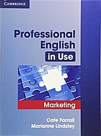 [중고] Professional English in Use Marketing with Answers (Paperback)