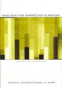 Analysis for Marketing Planning (Paperback, 7)