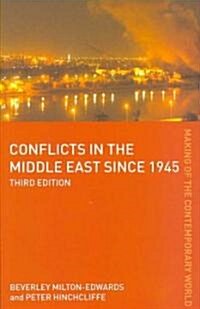 Conflicts in the Middle East since 1945 (Paperback, 3 ed)