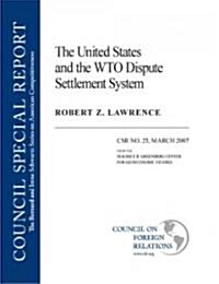 The United States and the Wto Dispute Settlement System (Paperback)