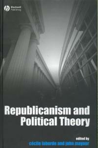 Republicanism and political theory