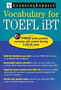Vocabulary for TOEFL iBT (Paperback)