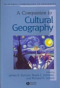 A Companion to Cultural Geography (Paperback)