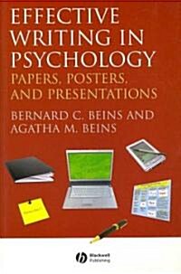 Effective Writing in Psychology (Paperback)