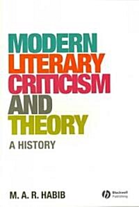 Modern Literary Criticism and Theory : A History (Paperback)