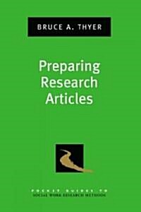 Preparing Research Articles (Paperback)
