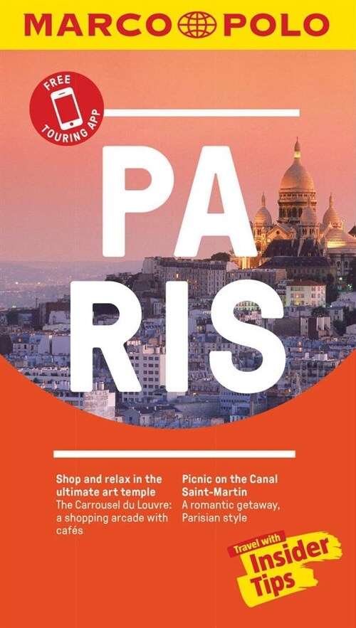 Paris Marco Polo Pocket Travel Guide - With Pull Out Map (Paperback)