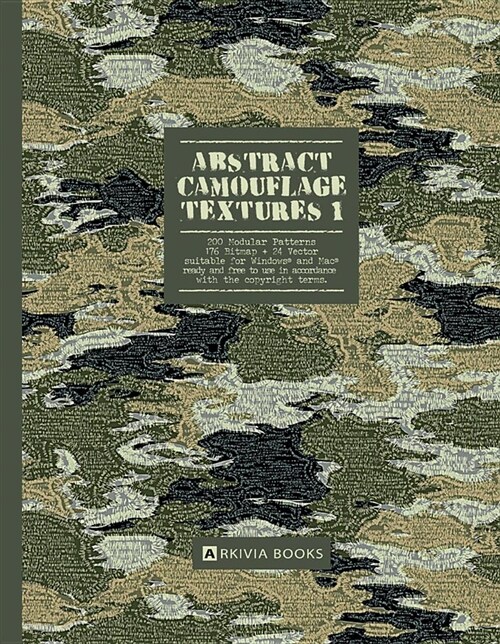 Abstract Camouflage Textures 1 (Paperback)
