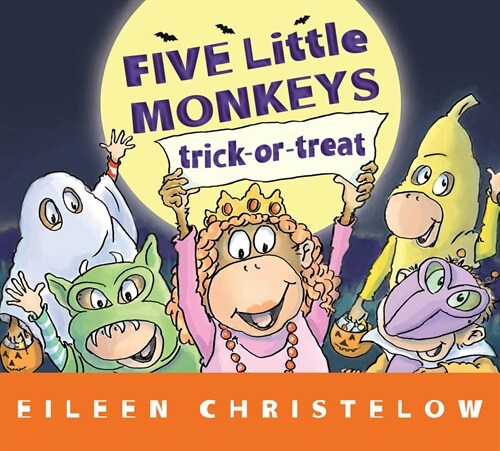 Five Little Monkeys Trick-Or-Treat Lap Board Book (Board Books)