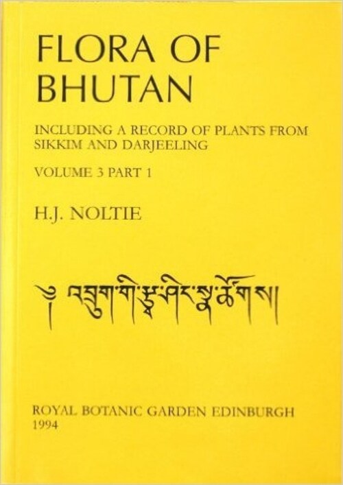 Flora of Bhutan : Volume 3, Part 1 (Paperback)