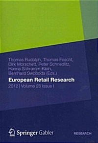 European Retail Research: 2012, Volume 26, Issue I (Paperback, 2012)