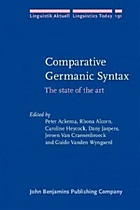 Comparative Germanic Syntax (Hardcover)