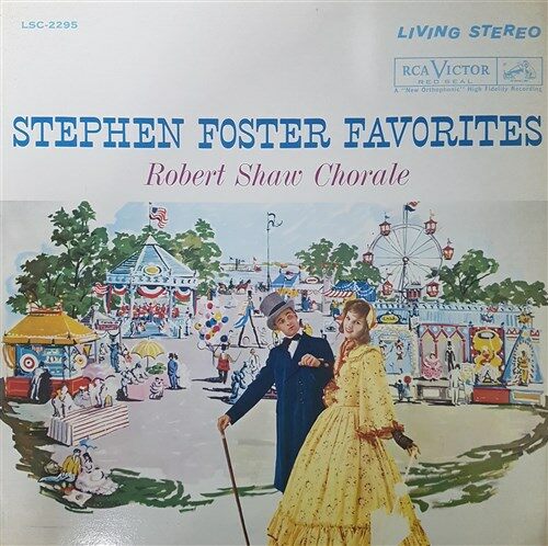 [중고] [LP] 포스터 민요 모음집 Stephen Foster Favorites