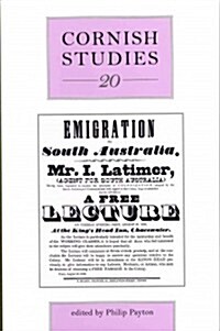 Cornish Studies Volume 20 (Paperback)
