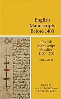 English Manuscripts Before 1400 (Hardcover)