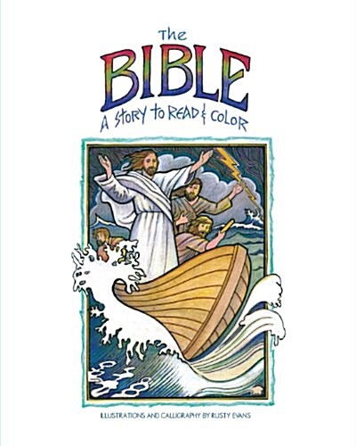 The Bible, a Story to Read and Color (Paperback)