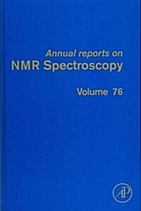 Annual Reports on NMR Spectroscopy: Volume 76 (Hardcover)