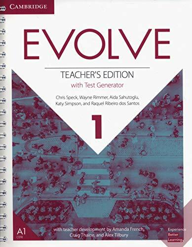 Evolve Level 1 Teachers Edition with Test Generator (Multiple-component retail product)