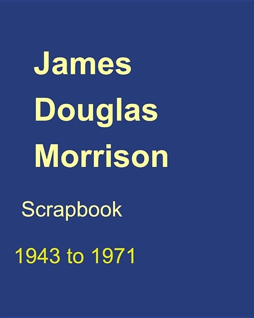 James Douglas Morrison (Paperback)