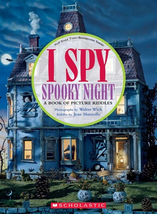 I Spy Spooky Night: A Book of Picture Riddles (Hardcover)