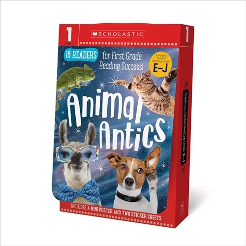 [중고] Grade 1 E-J Reader Box Set - Awesome Animals (Scholastic Early Learners) (Hardcover)