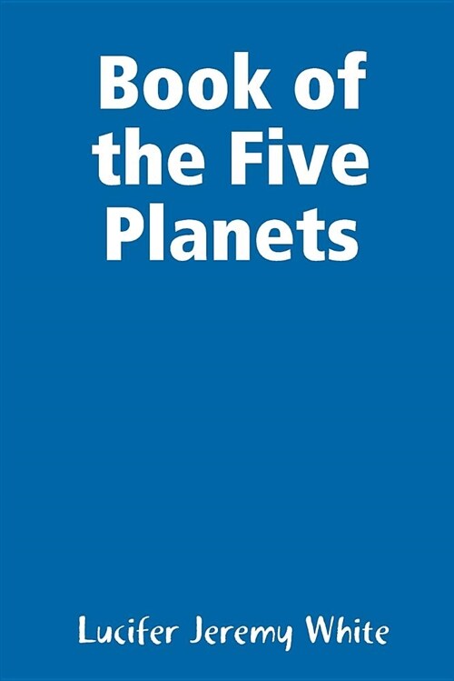 Book of the Five Planets (Paperback)