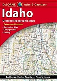 Delorme Atlas & Gazetteer: Idaho (Paperback, 9)