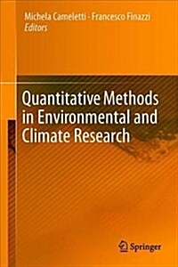 Quantitative Methods in Environmental and Climate Research (Hardcover, 2018)