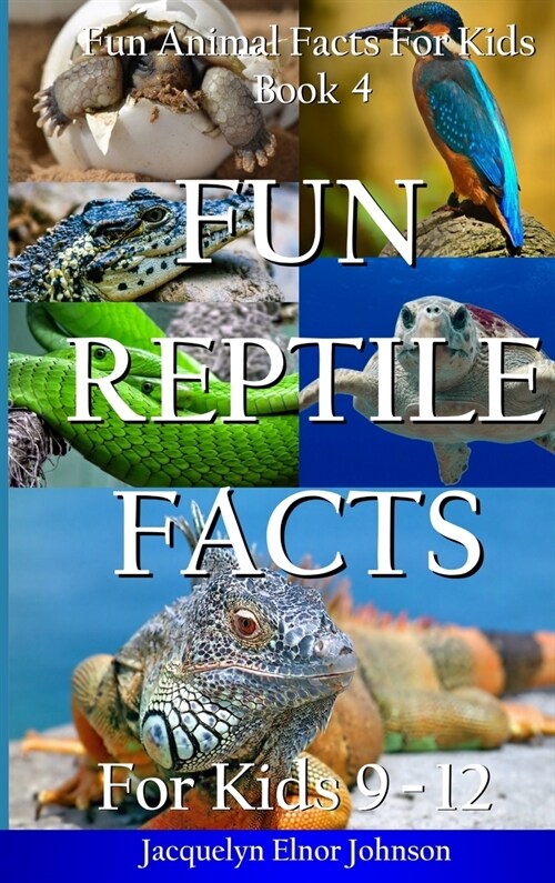 Fun Reptile Facts for Kids 9-12 (Hardcover)