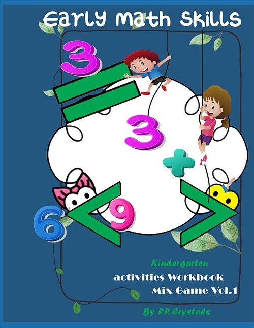 Early Math Skills Kindergarten Activities Workbook Mix Game (Paperback)