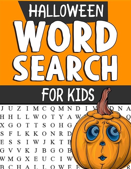 Halloween Word Search Puzzles for Kids: Spooky Halloween Word Search Puzzles: Large Print Word Search, Halloween Puzzles, Word Search Book, Word Find (Paperback)
