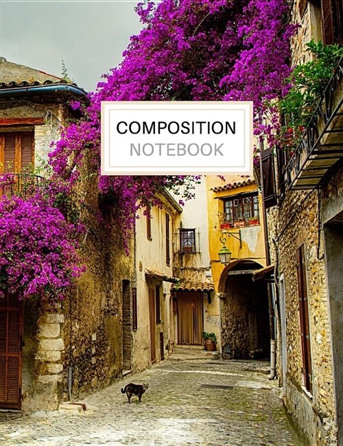 Composition Notebook: Blank Lined Notebook for School/Homework College Ruled Italy Villa (Paperback)
