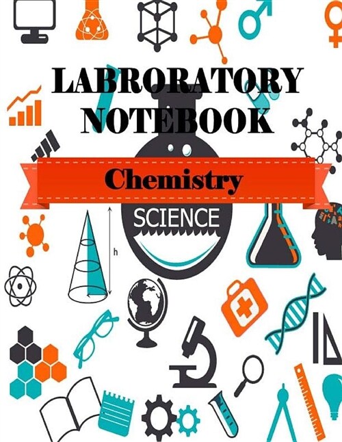 Laboratory Notebook - Chemistry -: Quad Squared Graphing Paper 5 Squares Per Inch (Large 8.5x11 - 48 Sheets/96 Pages) (Paperback)