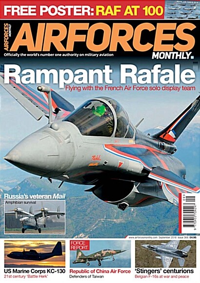 Air Forces Monthly (월간 영국판): 2018년 09월호
