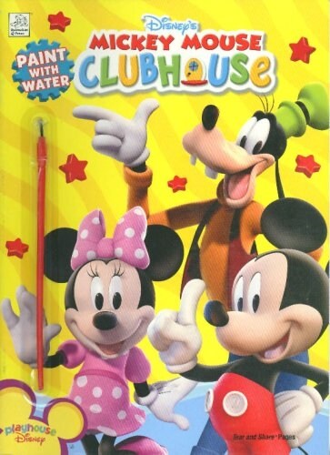 Disneys Mickey Mouse Club House Paint With Water (Paperback, Toy, CLR)