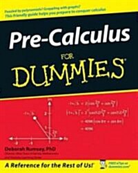 Pre-Calculus for Dummies (Paperback)