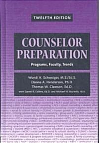 Counselor Preparation (Hardcover, 12th)