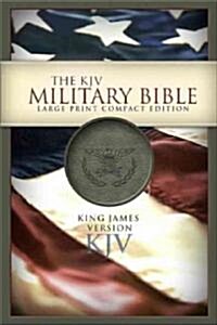 Military Bible-KJV-Large Print Compact (Imitation Leather)