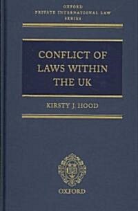 Conflict of Laws Within the UK (Hardcover)