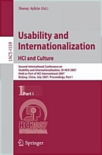 Usability and Internationalization. Hci and Culture: Second International Conference on Usability and Internationalization, Ui-Hcii 2007, Held as Part (Paperback, 2007)