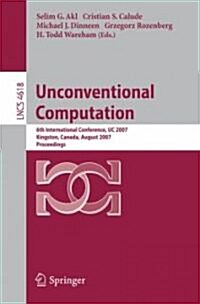 Unconventional Computation (Paperback)