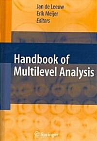 Handbook of Multilevel Analysis (Hardcover)
