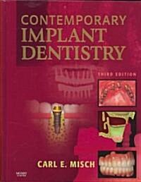 [중고] Contemporary Implant Dentistry (Hardcover, 3)