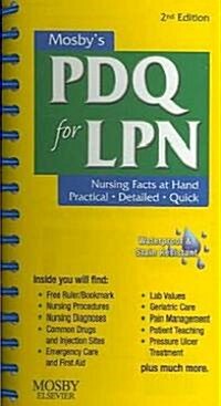 Mosbys PDQ for LPN (Paperback, 2nd, Spiral)